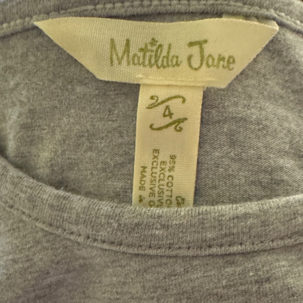 Matilda Jane Gray Ruffle Dress - Picture 3 of 3